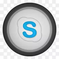 圆形符号字体-skype