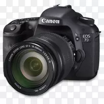 单镜头反射式照相机摄影数码相机和光学-7d侧
