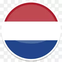 蓝色圆圈字体-荷兰