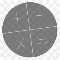 角对称符号天空图案-计算器