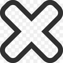 区域文字符号标志-删除
