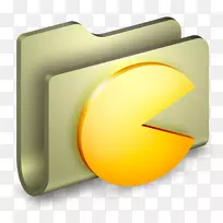 角黄色字体-小游戏文件夹