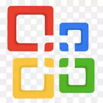 广场文字品牌-办公室