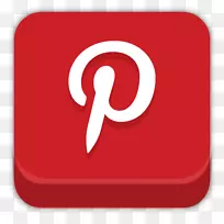 文本品牌商标-Pinterest