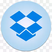 蓝色符号圈-下拉文件夹