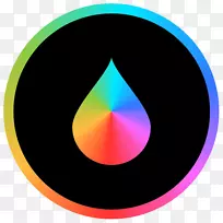 圆形符号区域字体-像素格式