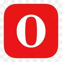 区域文本品牌商标-meroui浏览器Opera