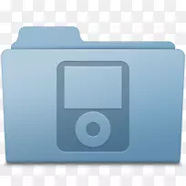 蓝色ipod多媒体字体-ipod文件夹蓝色