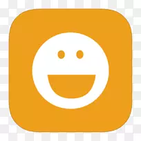 表情笑脸黄橙-梅特瑞应用程序ym ALT