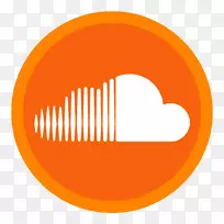 文字符号品牌黄色-应用程序SoundCloud