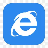 蓝色区域文本符号-meroui浏览器internet Explorer 10