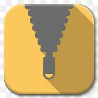符号黄色字体-应用程序文件滚筒b