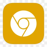 区域文字符号品牌黄色-meroui浏览器google金丝雀
