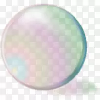皂泡-银泡PNG