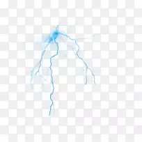 编辑桌面壁纸后的雷电土坯-雷电png