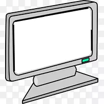 计算机显示器液晶显示器平板显示剪贴画计算机监视器的图片