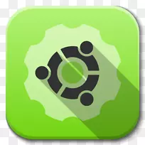绿色圆圈-应用程序ubuntu调整