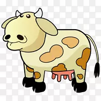 里穆辛牛，赫里福德牛，荷斯坦牛，弗里西亚牛，牛剪贴画