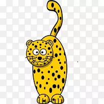 猎豹剪贴画-猎豹