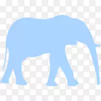 印度象剪贴画-大象