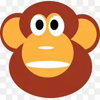 黑猩猩猿猴剪贴画