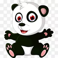 大熊猫熊可爱-熊猫