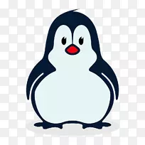 企鹅动画剪贴画-企鹅