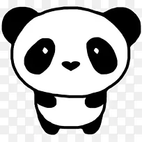 大熊猫熊小熊猫宝宝熊猫剪贴画-熊猫