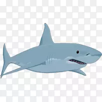 大白鲨下载剪贴画-鲨鱼