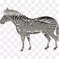 马蹄种马电脑图标-斑马