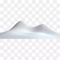 冬季飘雪季节剪贴画冰柱