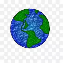 地球绿色星球生命-地球