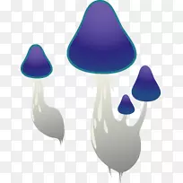 蘑菇动画剪辑艺术-蘑菇