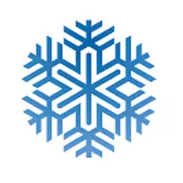 雪花电脑图标水晶雪花