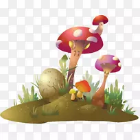 童话画-蘑菇