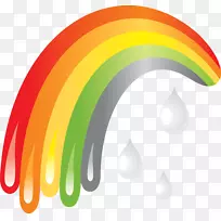 彩虹电脑图标桌面壁纸夹艺术.彩虹