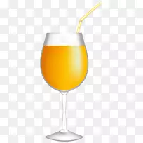 橙汁鸡尾酒哈维·瓦尔班格葡萄酒-果汁