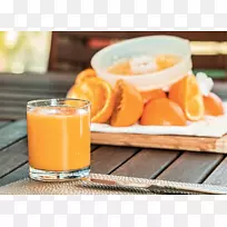 橙汁早餐健康食谱-果汁