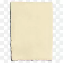 棕色米色纸PNG透明图像