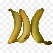 有机食品烹饪香蕉水果香蕉