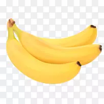 香蕉水果食品剪贴画-香蕉