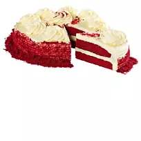 红天鹅绒蛋糕，糖霜蛋糕，蛋糕
