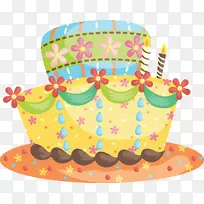 生日蛋糕卡通蛋糕纸杯蛋糕剪贴画蛋糕