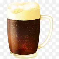 啤酒鸡尾酒啤酒杯剪辑艺术-啤酒