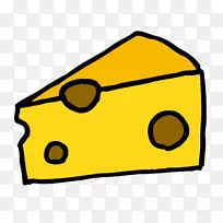 意大利通心粉和奶酪剪贴画-奶酪