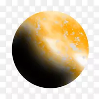 木星金星剪贴画-行星剪贴画