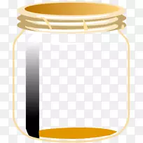 松饼蜂蜜罐夹艺术-蜂蜜