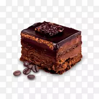 咖啡巧克力蛋糕层蛋糕咖啡厅Jaffa蛋糕-巧克力蛋糕