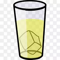 果汁柠檬汁剪辑艺术-柠檬水