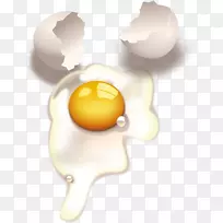 早餐蛋黄夹艺术-鸡蛋